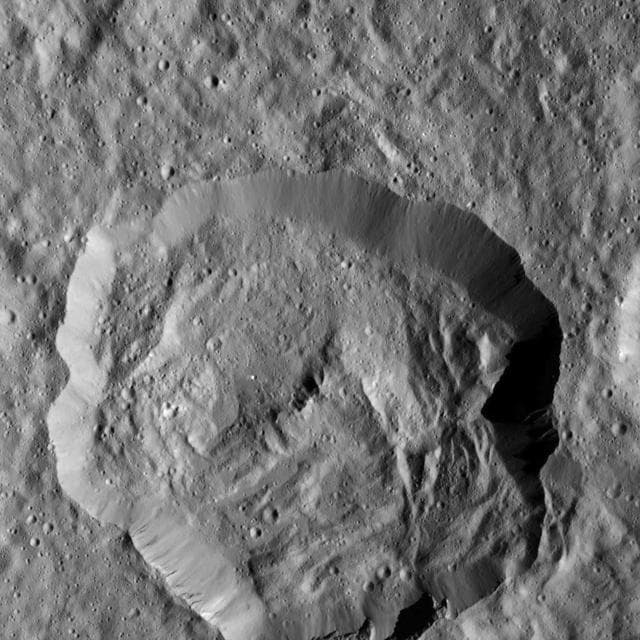 NASA image: Dawn LAMO Image 5