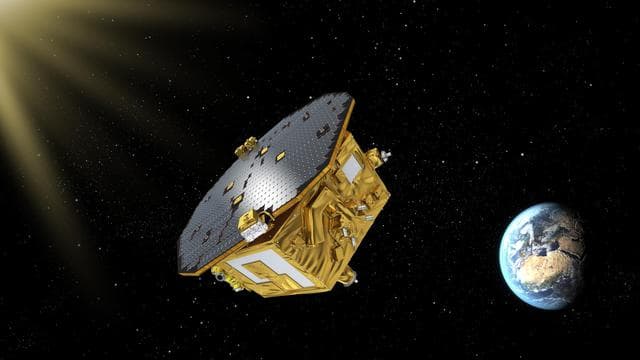 NASA image: LISA Pathfinder Spacecraft Artist Concept