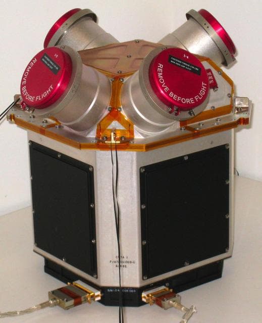 NASA image: Disturbance Reduction System Thrusters Stabilize LISA Pathfinder