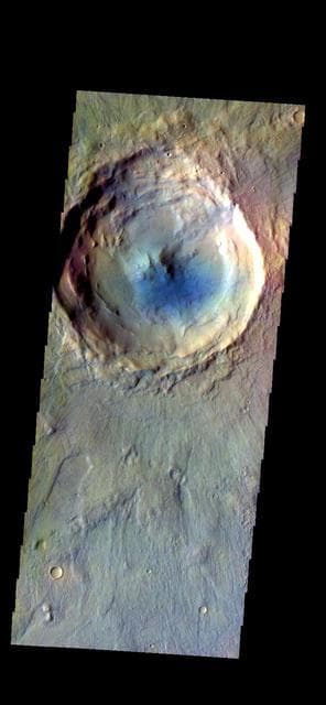 NASA image: Crater - False Color