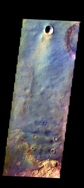 NASA image: Arabia Terra Plains - False Color
