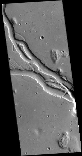 NASA image: Hebrus Valles