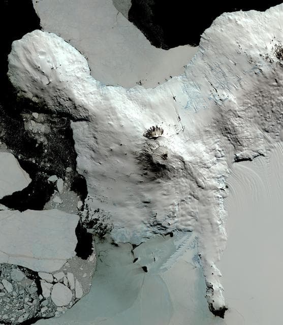NASA image: Mt. Erebus, Antarctica
