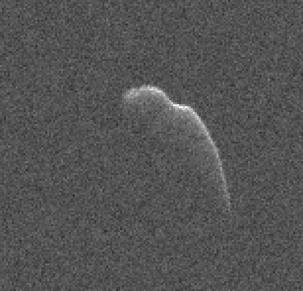 NASA image: Radar Image of Christmas Eve Asteroid 2003 SD2020