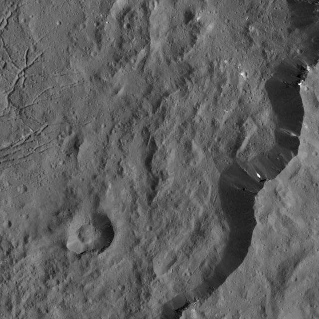 NASA image: Dawn LAMO Image 10