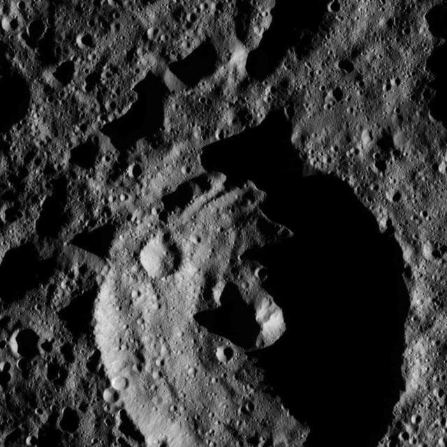 NASA image: Dawn LAMO Image 18