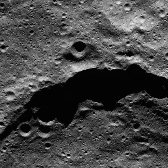 NASA image: Dawn LAMO Image 21