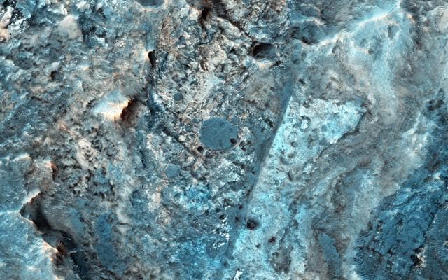 NASA image: Mars 2020 Candidate Landing Site in McLaughlin Crater