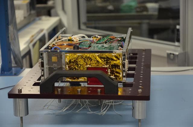 NASA image: MarCO Flight Hardware 1