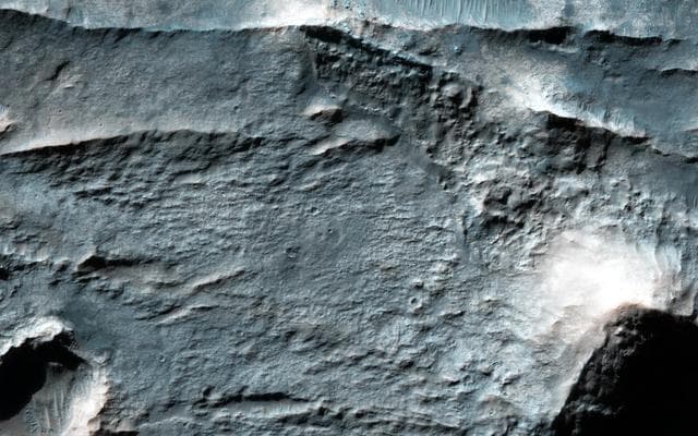 NASA image: Inverted Terrain in Eridania