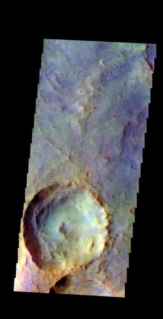 NASA image: Crater - False Color
