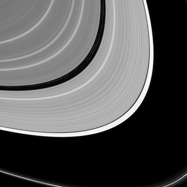NASA image: Where the Small Moon Rules