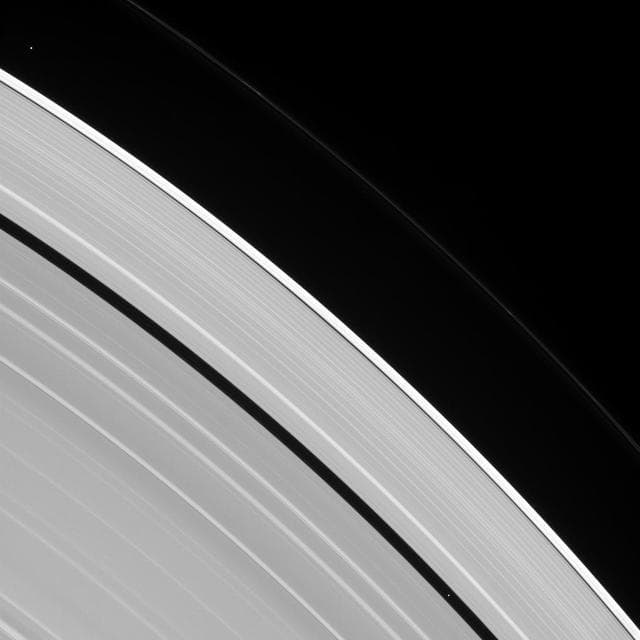 NASA image: Two Tiny Moons