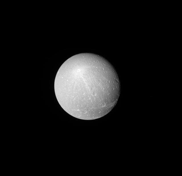 NASA image: Rays of Creusa
