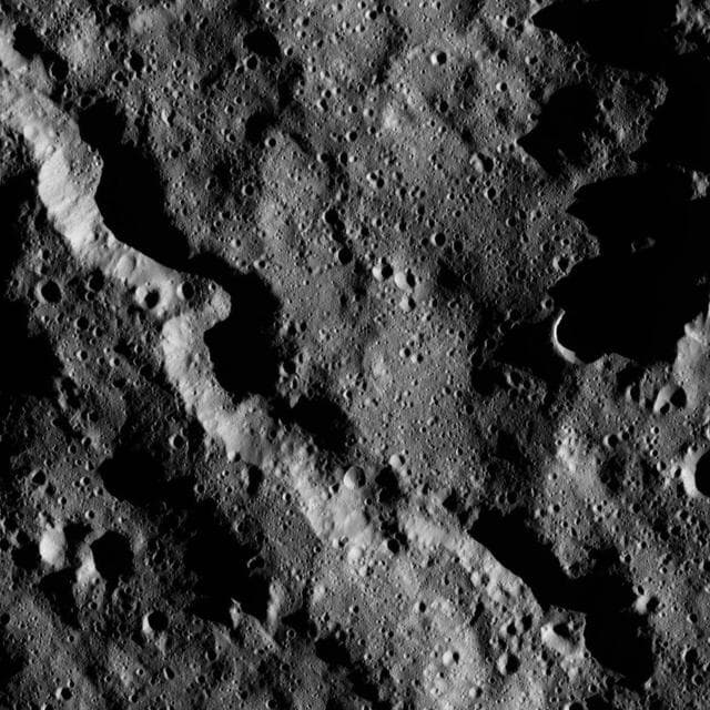 NASA image: Dawn LAMO Image 56