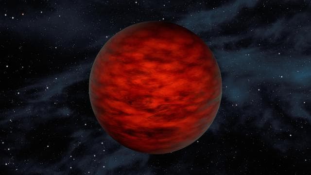 NASA image: Young Brown Dwarf in TW Hydrae Family of Stars Artist Concept