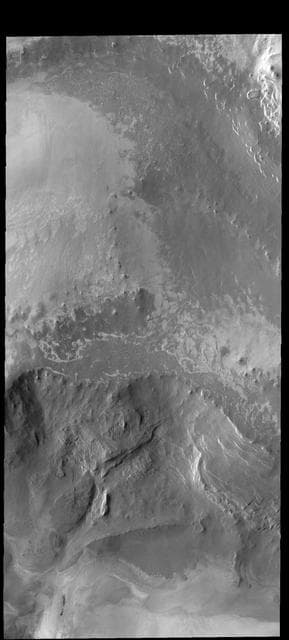 NASA image: North Polar Scarp