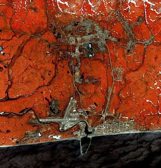 NASA image: Nome, Alaska