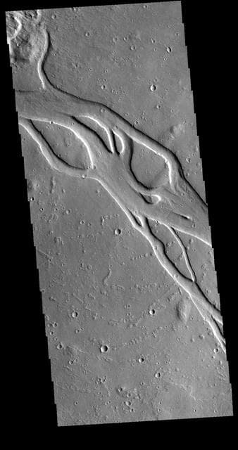 NASA image: Hebrus Valles