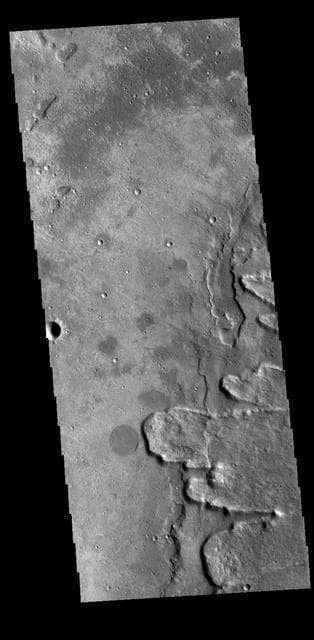 Yuty Crater Ejecta