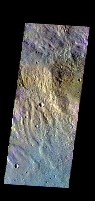 NASA image: Eridania Planitia - False Color