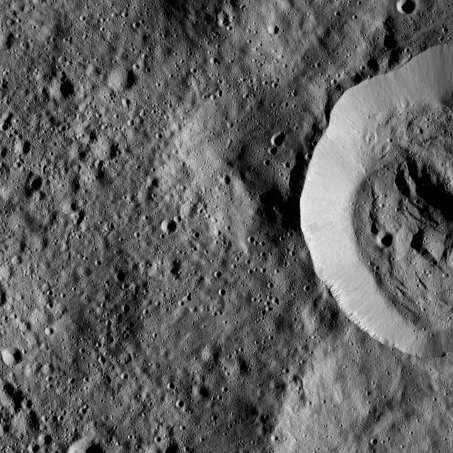 NASA image: Dawn LAMO Image 110