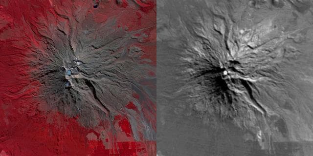 NASA image: Signs of Life in Mighty New Zealand Volcano seen by NASA Spacecraft