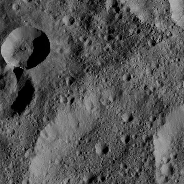 NASA image: Dawn LAMO Image 105