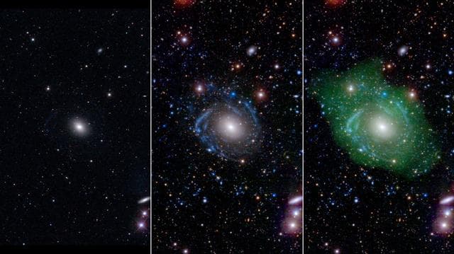 NASA image: Frankenstein Galaxy