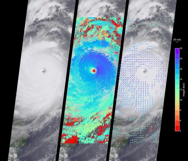 NASA image: Supertyphoon Nepartak Barreling Toward Taiwan Viewed by NASA MISR