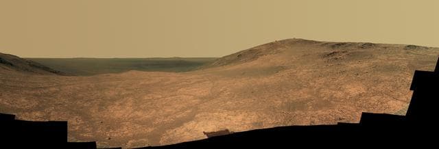 NASA image: Mars Rover Opportunity Panorama of Marathon Valley