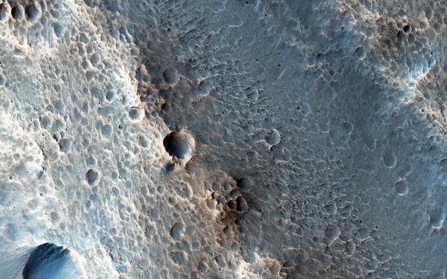 NASA image: Faulting Mars
