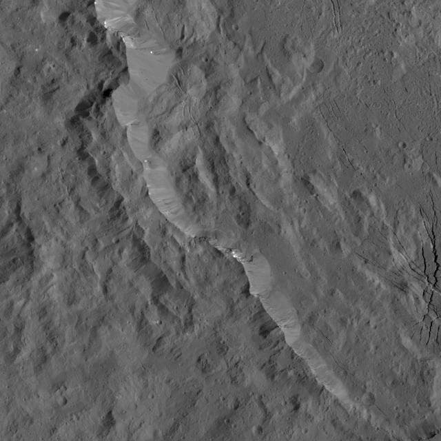 NASA image: Dawn LAMO Image 123