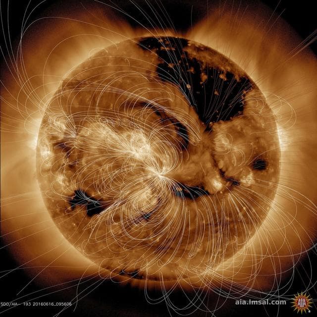 NASA image: Magnetic Field Illuminated