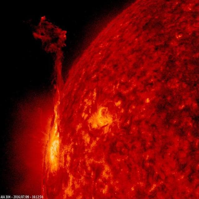 NASA image: Weak Thrusts