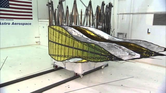 NASA image: Furled Starshade Prototype