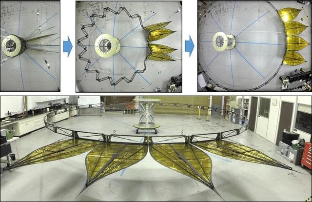 NASA image: Starshade Deployment