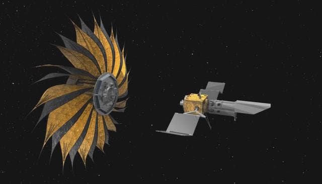 NASA image: Starshade Artist Concept 2
