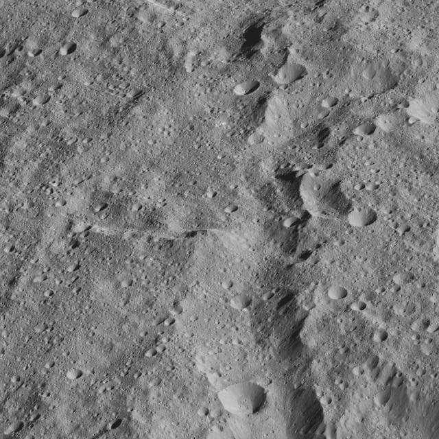 NASA image: Dawn LAMO Image 206