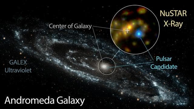 NASA image: Pulsar Candidate in Andromeda