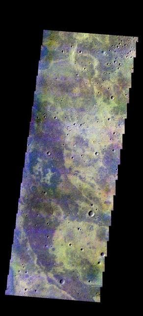 NASA image: Noachis Terra - False Color
