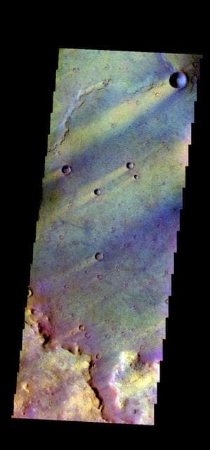 NASA image: Syrtis Major Planum - False Color