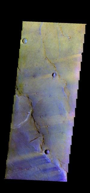 NASA image: Syrtis Major Planum - False Color