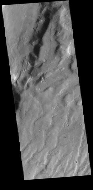 NASA image: Claritas Fossae