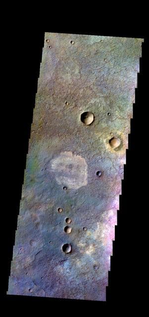 NASA image: Terra Sabaea - False Color