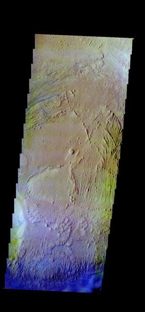 Firsoff Crater - False Color
