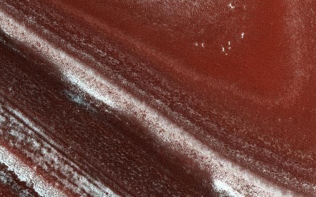 NASA image: North Polar Cap Layers and Ledges