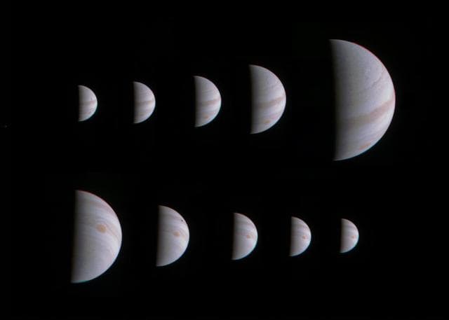 NASA image: Arrival and Departure at Jupiter
