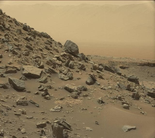 NASA image: Farewell to Murray Buttes Image 1