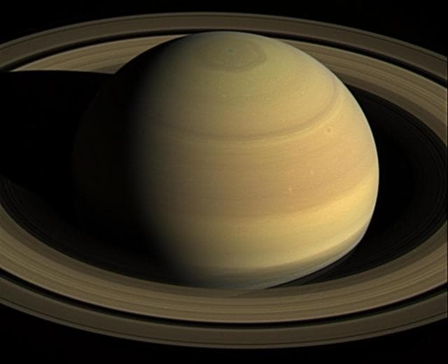 NASA image: Staring at Saturn
